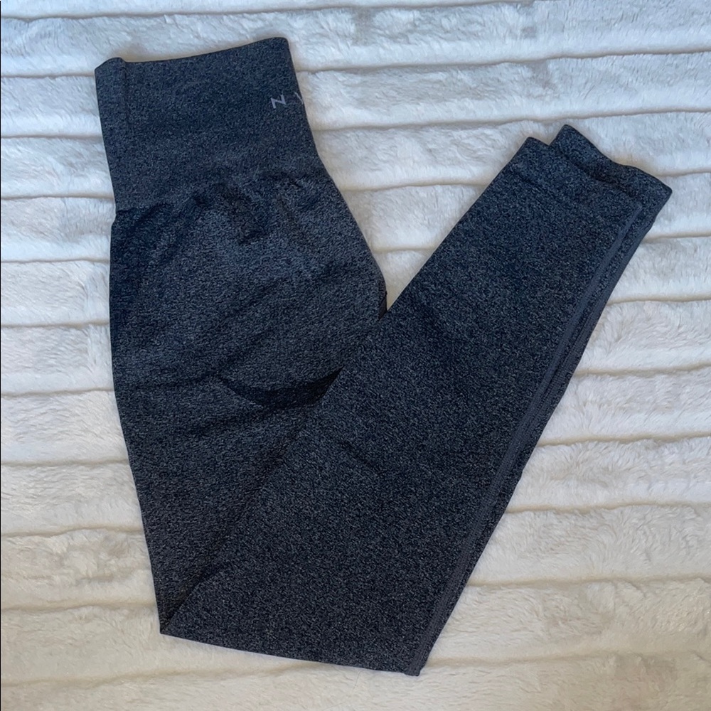 NVGTN Black Speckled Contour Seamless Leggings